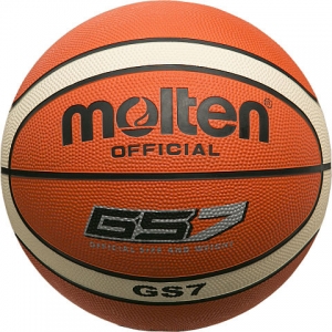 몰텐 - GS7-OI 농구공 7호/고무/오렌지&amp;아이보리