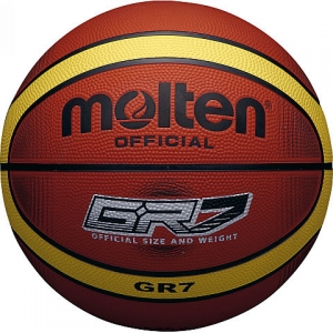 몰텐 - GRX7-TI 농구공 7호/고무/갈색&amp;밝은갈색