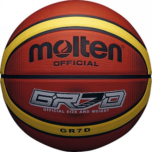몰텐 - GRX7D-TI 농구공 7호/고무/갈색&amp;밝은갈색